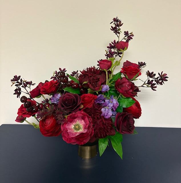 
                  
                    Black Cherry Whisky Sour Table Centerpiece
                  
                